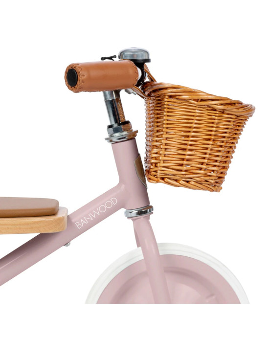 BANWOOD. Τρίκυκλο ποδήλατο Φυσικό ροζ