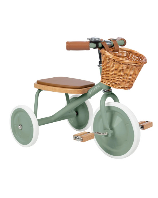 BANWOOD. Τρίκυκλο ποδήλατο Πράσινο