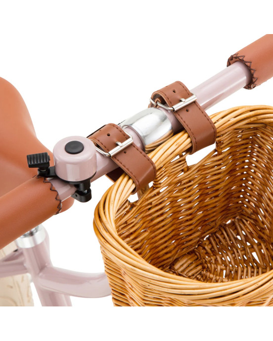 BANWOOD. Ποδήλατο ισορροπίας First Go Φυσικό ροζ