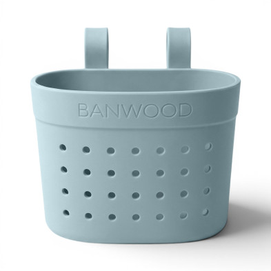 BANWOOD. Καλάθι Ποδηλάτου/Πατινιού Pin & Ride - Γαλαζοπράσινο