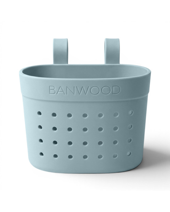 BANWOOD. Καλάθι Ποδηλάτου/Πατινιού Pin & Ride - Γαλαζοπράσινο