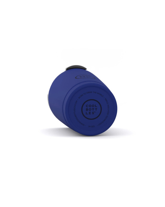 COOL BOTTLES. Ανοξείδωτο ποτήρι-θερμός Έντονο Μπλε 330ml