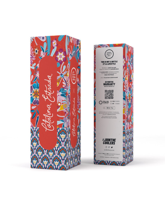 COOL BOTTLES. Ανοξείδωτο μπουκάλι Λιβελούλες 500ml