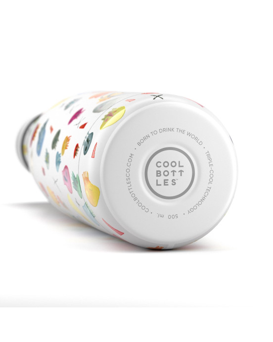 COOL BOTTLES. Ανοξείδωτο μπουκάλι Crazy Skulls 500ml