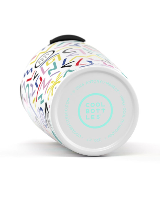COOL BOTTLES. Ανοξείδωτο ποτήρι-θερμός Antonyo Marest - Allegra 330ml