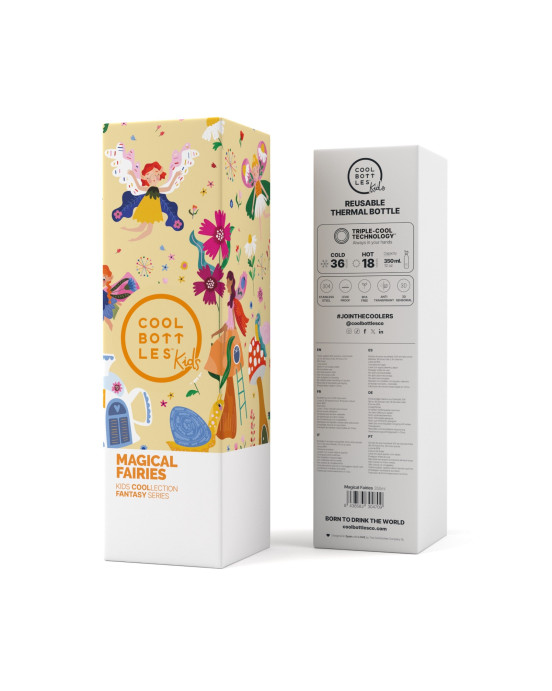 COOL BOTTLES. Ανοξείδωτο μπουκάλι Νεράιδες 350ml