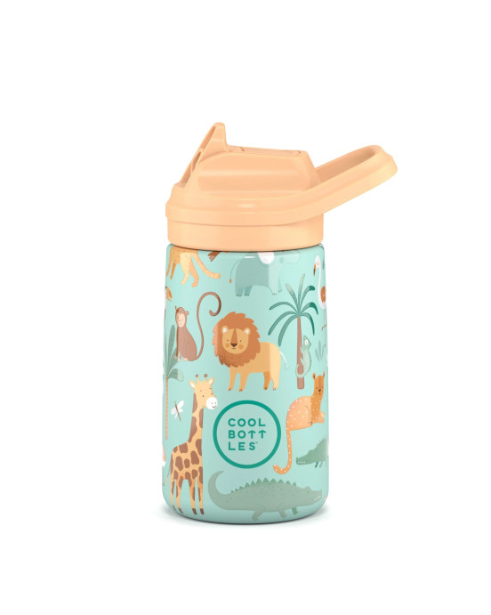COOL BOTTLES. Ανοξείδωτο παιδικό παγούρι Άγρια Παρέα 350ml