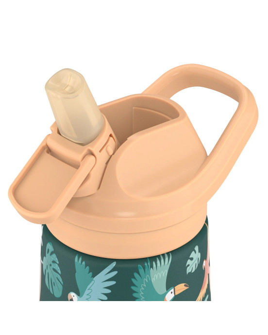 COOL BOTTLES. Ανοξείδωτο παιδικό παγούρι Τροπικό Δάσος 350ml