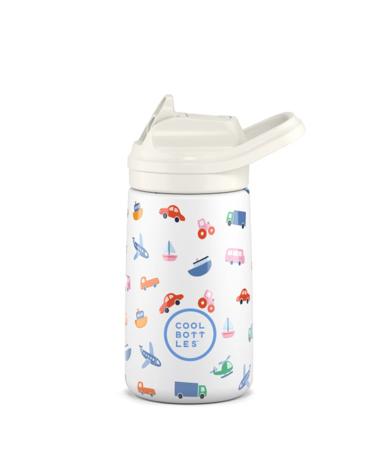 COOL BOTTLES. Ανοξείδωτο παιδικό παγούρι Μικρές Ρόδες 350ml