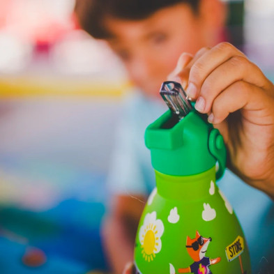 COOL BOTTLES. Ανοξείδωτο παιδικό μπουκάλι Rolling Skaters 500ml