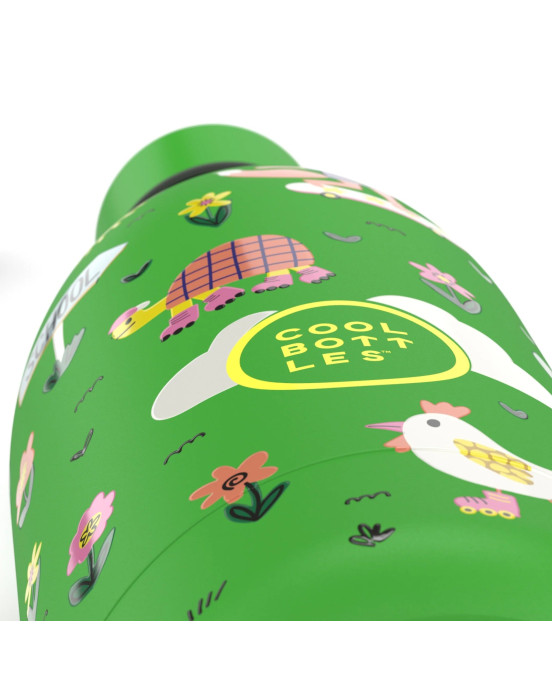 COOL BOTTLES. Ανοξείδωτο παιδικό μπουκάλι Rolling Skaters 500ml