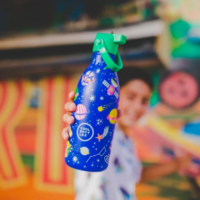 COOL BOTTLES. Ανοξείδωτο παιδικό μπουκάλι Αστρικό Ταξίδι 500ml