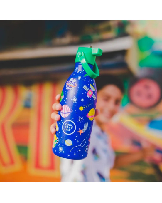 COOL BOTTLES. Ανοξείδωτο παιδικό μπουκάλι Αστρικό Ταξίδι 500ml