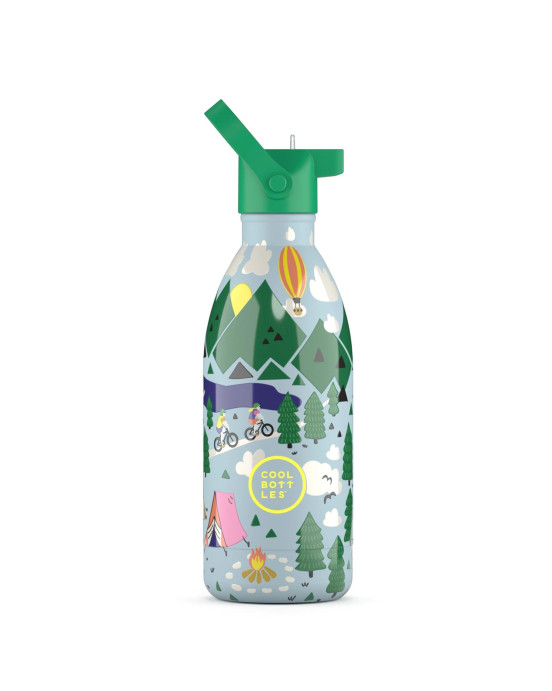 COOL BOTTLES. Ανοξείδωτο παιδικό μπουκάλι Περιπέτεια στη Φύση 500ml
