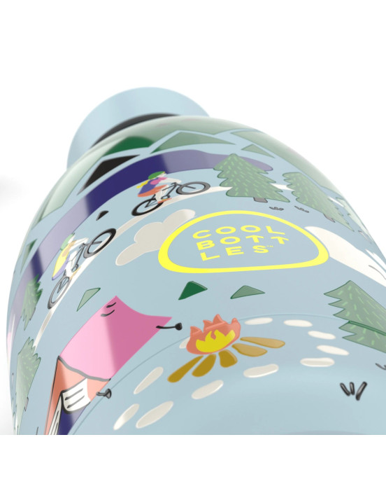 COOL BOTTLES. Ανοξείδωτο παιδικό μπουκάλι Περιπέτεια στη Φύση 500ml