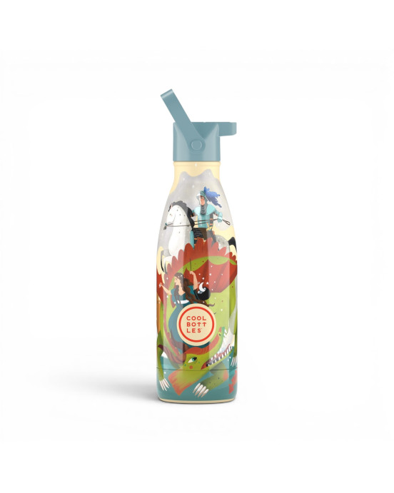 COOL BOTTLES. Ανοξείδωτο παιδικό μπουκάλι Knight Legend 350ml
