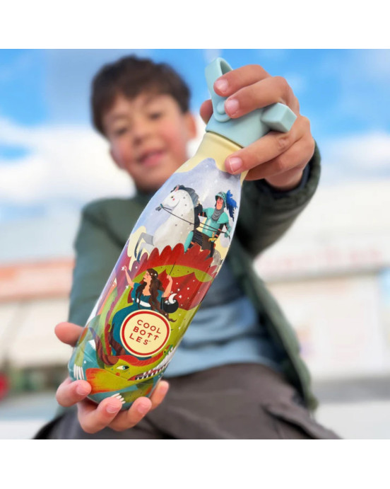 COOL BOTTLES. Ανοξείδωτο παιδικό μπουκάλι Knight Legend 350ml