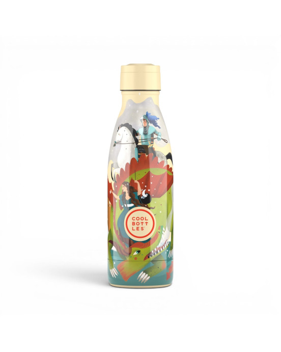 COOL BOTTLES. Ανοξείδωτο παιδικό μπουκάλι Knight Legend 350ml