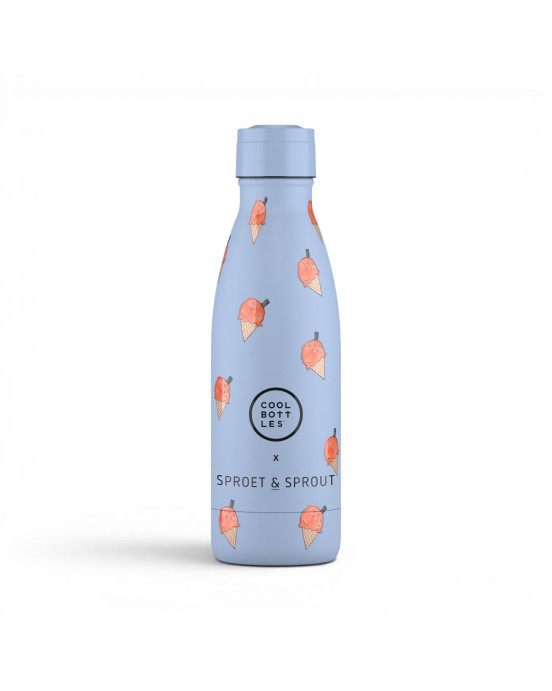 COOL BOTTLES. Ανοξείδωτο παιδικό μπουκάλι Blue Scoop 350ml