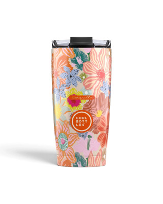 COOL BOTTLES. Ανοξείδωτο ποτήρι-θερμός Rock Garden 550ml