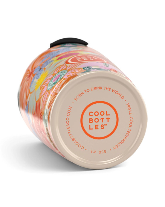 COOL BOTTLES. Ανοξείδωτο ποτήρι-θερμός Rock Garden 550ml