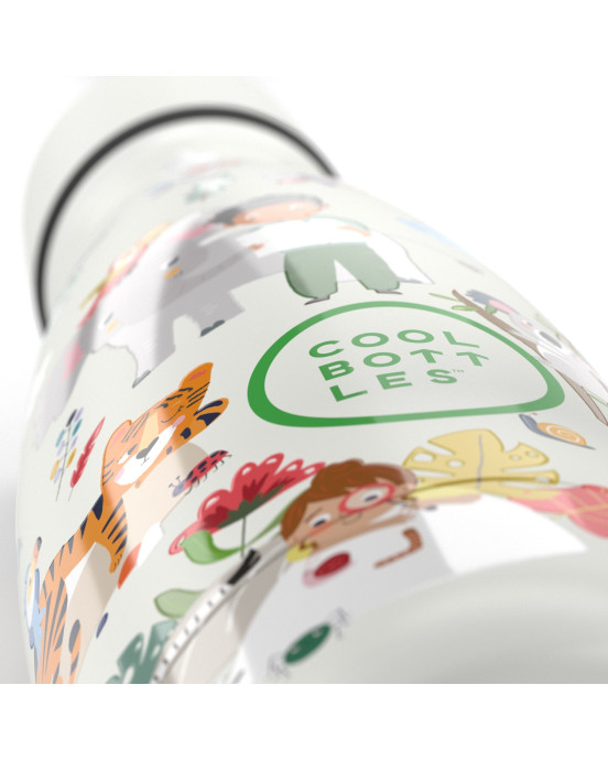 COOL BOTTLES. Ανοξείδωτο μπουκάλι Εξερευνητές 350ml