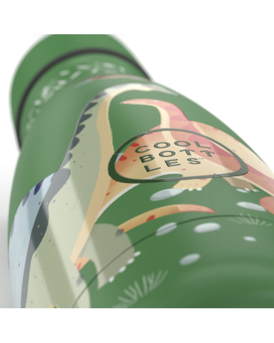 COOL BOTTLES. Ανοξείδωτο μπουκάλι Δεινόσαυροι 350ml