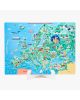 Cozykids - Μαγνητικός χάρτης παζλ Ευρώπη