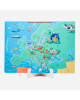 Cozykids - Μαγνητικός χάρτης παζλ Ευρώπη