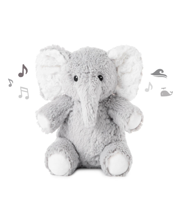 CLOUD B. Υφασμάτινο Ελεφαντάκι με λευκούς ήχους
