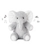 CLOUD B. Υφασμάτινο Ελεφαντάκι με λευκούς ήχους