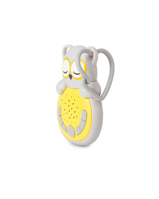 CLOUD B. Φορητή συσκευή με λευκούς ήχους Κουκουβάγια γκρι