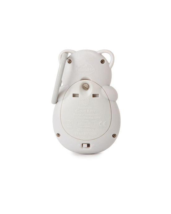 CLOUD B. Φορητή συσκευή με λευκούς ήχους Κουκουβάγια γκρι