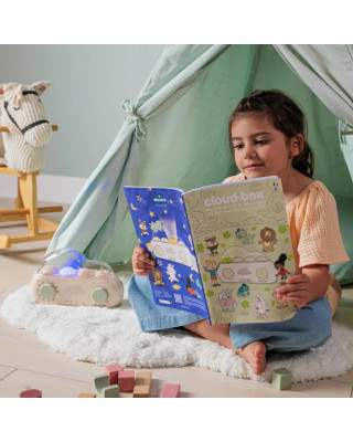 CLOUD B. Μουσικό κουτί αφήγησης ιστοριών και προβολέας νυχτός CloudBox (FR-EN)