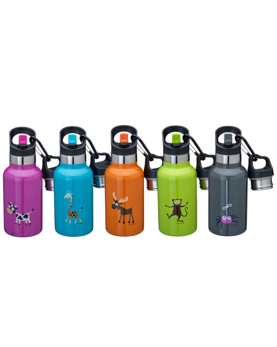 CARL OSCAR. Ανοξείδωτο μπουκάλι θερμός 350ml TEMPflask Μαϊμού - Λάιμ