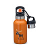 CARL OSCAR. Ανοξείδωτο μπουκάλι-θερμός 350ml TEMPflask Τάρανδος - Πορτοκαλί