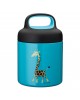 CARL OSCAR. Ανοξείδωτο θερμός φαγητοδοχείο 300ml TEMP LunchJar Καμηλοπάρδαλη - Τιρκουάζ