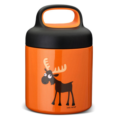 CARL OSCAR. Ανοξείδωτο θερμός φαγητοδοχείο 300ml TEMP LunchJar Τάρανδος - Πορτοκαλί