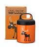 CARL OSCAR. Ανοξείδωτο θερμός φαγητοδοχείο 300ml TEMP LunchJar Τάρανδος - Πορτοκαλί