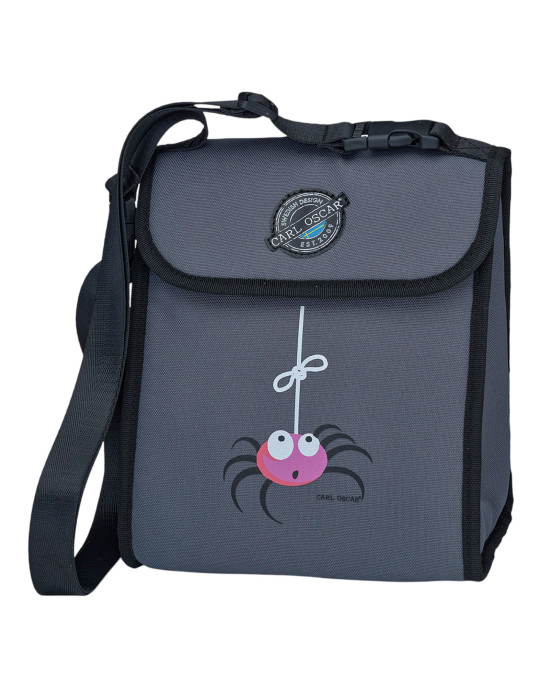 CARL OSCAR. Τσαντάκι θερμός 5L Pack n' Snack™ Αράχνη - Γκρι