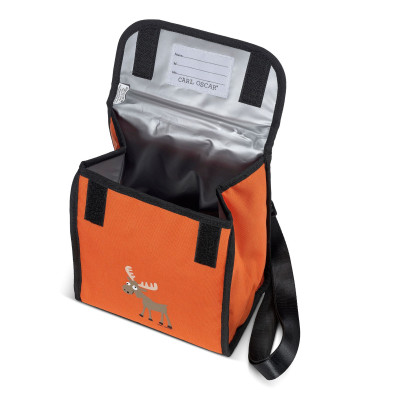 CARL OSCAR. Τσαντάκι θερμός 5L Pack n' Snack™ Τάρανδος - Πορτοκαλί