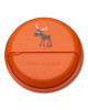 CARL OSCAR. Φαγητοδοχείο στρογγυλό με θήκες O18εκ. BentoDISC™ Τάρανδος - Πορτοκαλί