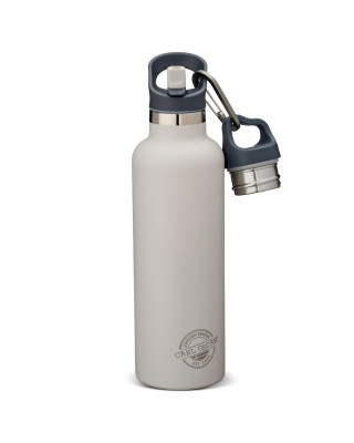 CARL OSCAR. Ανοξείδωτο μπουκάλι-θερμός 700ml TEMPflask Γκρεζ