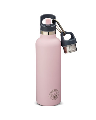 CARL OSCAR. Ανοξείδωτο μπουκάλι-θερμός 700ml TEMPflask Ροζ
