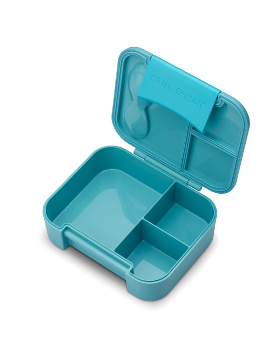 CARL OSCAR. Φαγητοδοχείο με χωρίσματα BentoBOX Δελφίνι - Μπλε