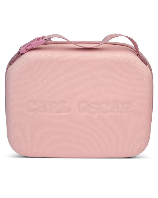 CARL OSCAR. Ισοθερμικό τσαντάκι φαγητού Pack n’ Snack Πάντα - Ροζ