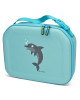 CARL OSCAR. Ισοθερμικό τσαντάκι φαγητού Pack n’ Snack Δελφίνι - Μπλε