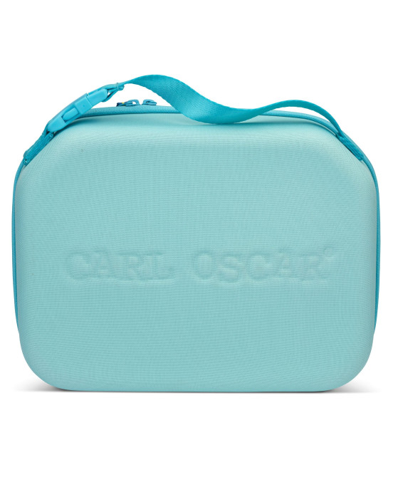 CARL OSCAR. Ισοθερμικό τσαντάκι φαγητού Pack n’ Snack Δελφίνι - Μπλε