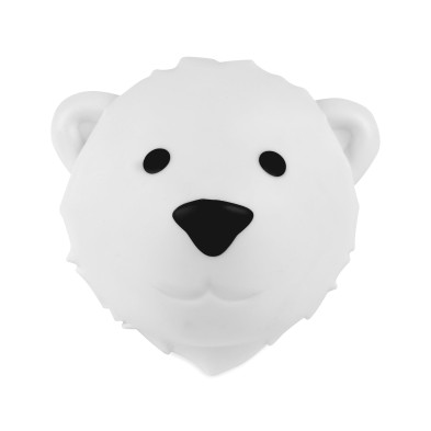 FLOW. Επιτοίχιο φωτιστικό νυχτός Αρκούδος Bjorn (λευκό)