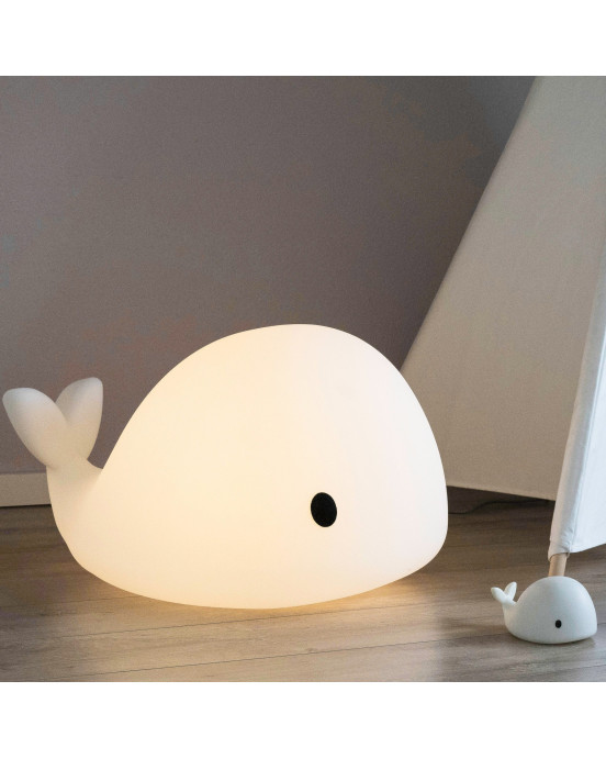 FLOW. Φωτιστικό νυχτός Φάλαινα Moby γίγας (λευκό)
